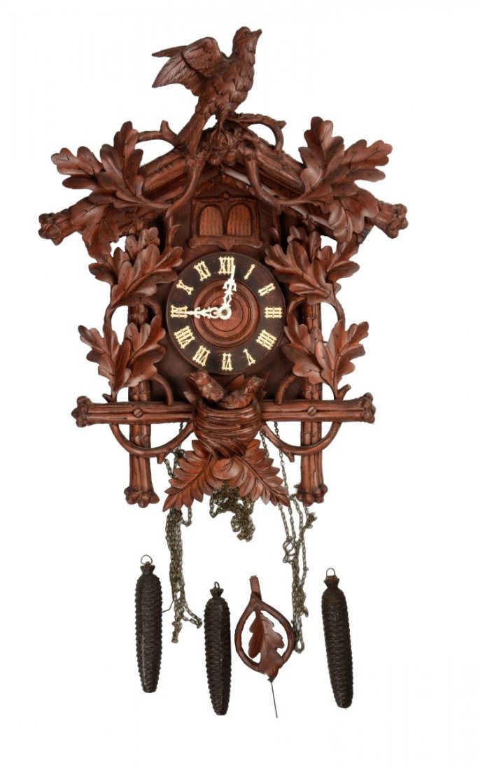 Black Forest Cuckoo/Quail Call Wall Clock. (1 of 4)