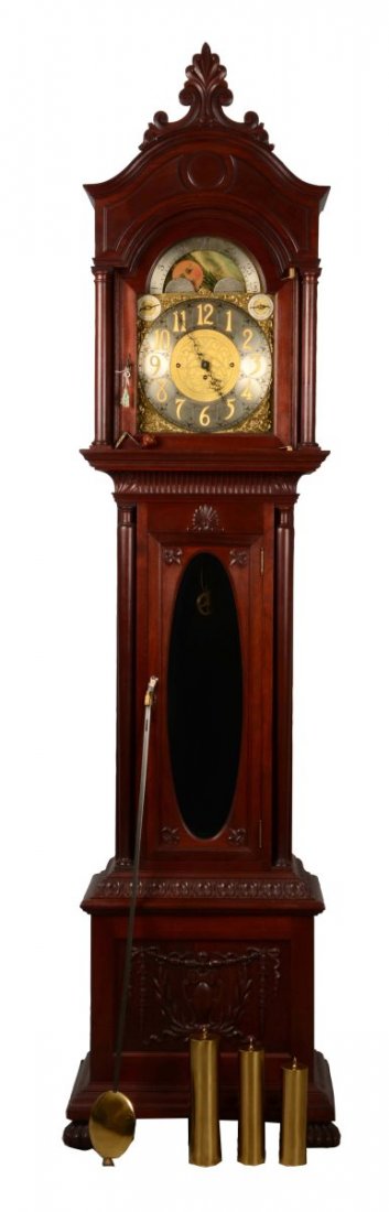 Continental 8-Day Weight Driven Clock. (1 of 4)