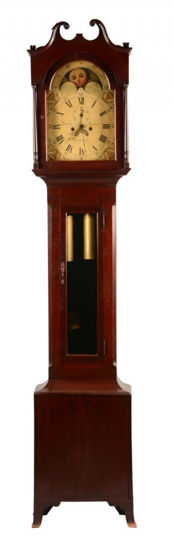 'Henry Hahn' Tall Case Clock. (1 of 9)