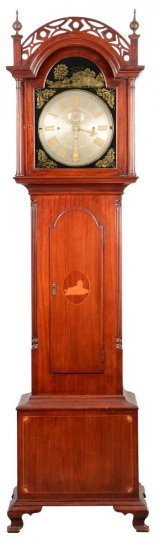 Tall Case Clock. (1 of 4)