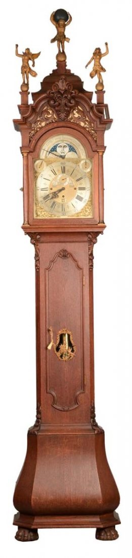Modern Dutch Tall Case Clock. (1 of 10)