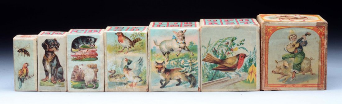 Wooden Alphabet Blocks. (1 of 2)