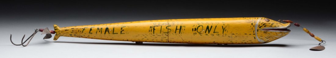 Pornographic Fish Trade Sign. (1 of 3)