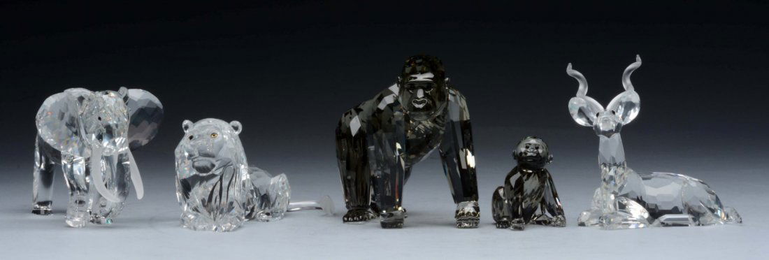 Lot of 4: Swarovski Animal Figurines. (1 of 2)