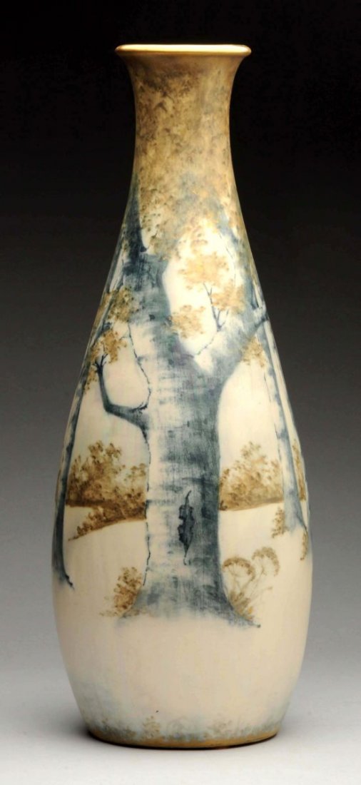 Paul Dachsel Ceramic Tall Forrest Vase. (1 of 4)