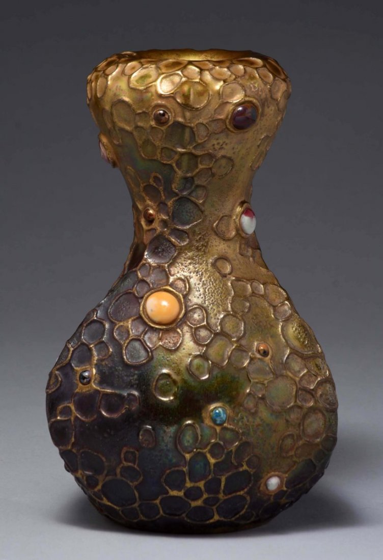 Amphora Ceramic Gres-Bijou Vase. (1 of 3)