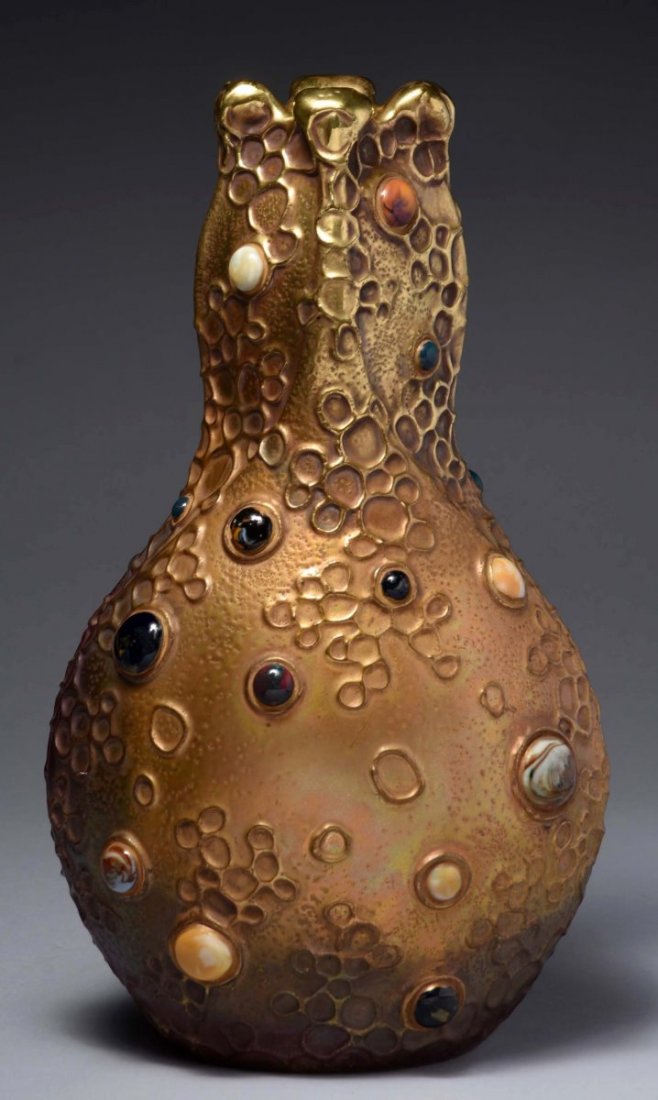 Amphora Ceramic Gres-Bijou Vase. (1 of 3)