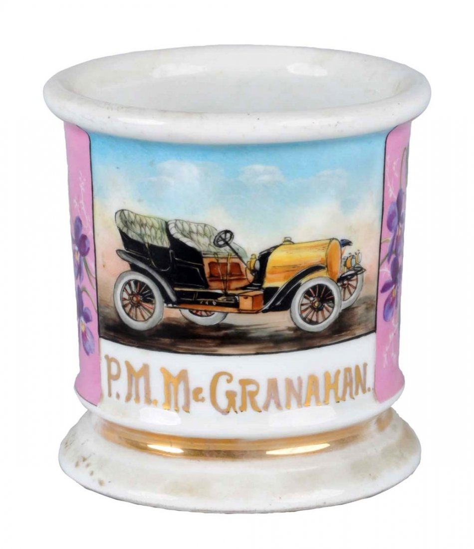 Automobile Occupational Shaving Mug. (1 of 3)