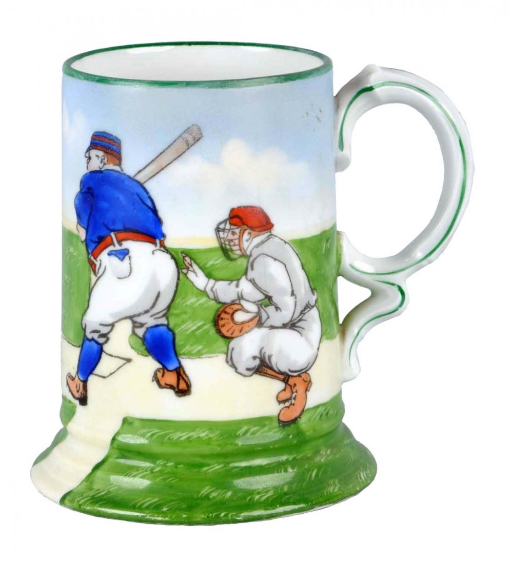 Baseball Player Shaving Mug. (1 of 3)
