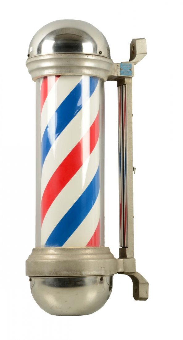 Marvy Wall Mount Rotating Barber Pole. (1 of 1)