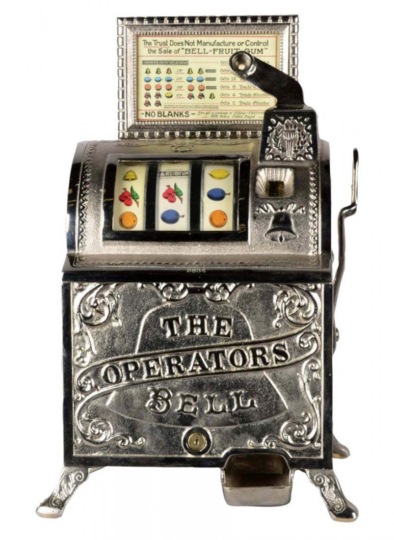 5¢ Mills "Cast Iron" Operators Bell Slot Machine (1 of 5)