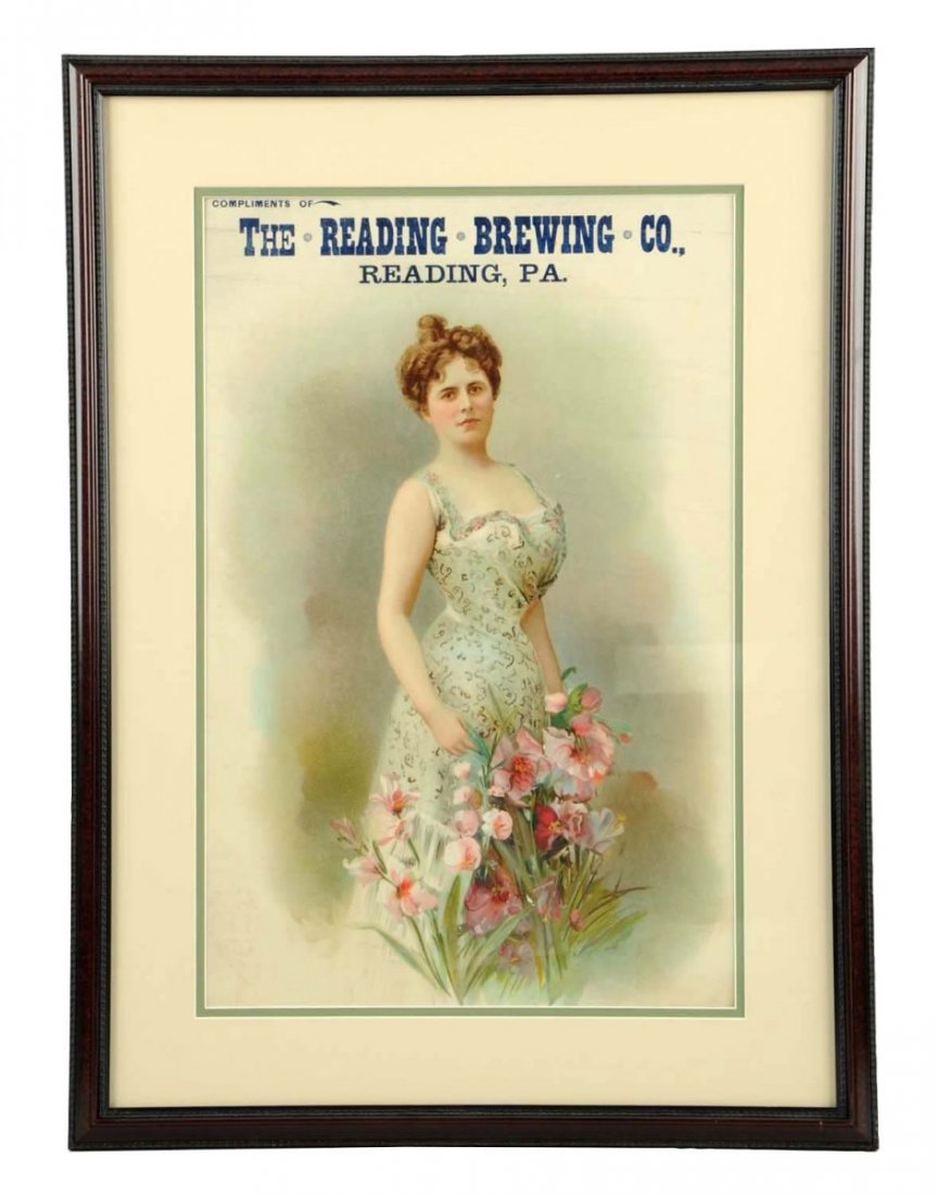 Reading Brewing Co. Advertising Poster. (1 of 1)