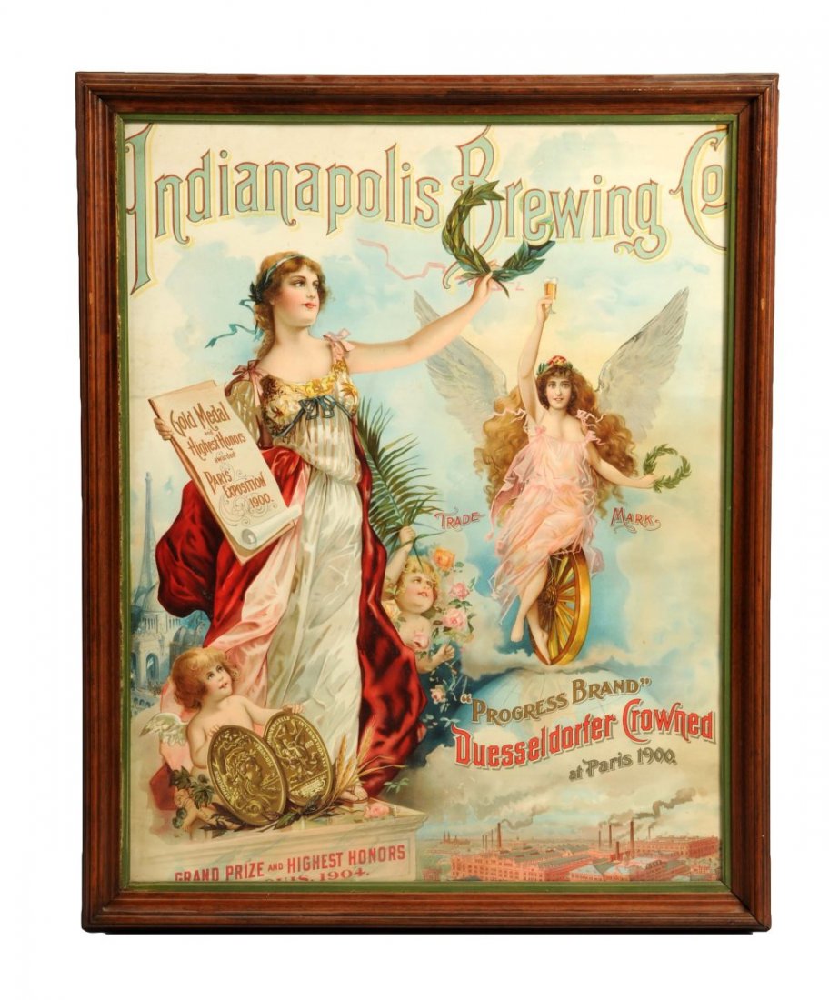Indianapolis Brewing Co. Advertising Poster. (1 of 1)