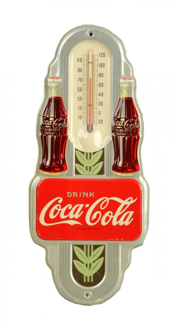 Art Deco 1942 Coca-Cola Thermometer. (1 of 1)