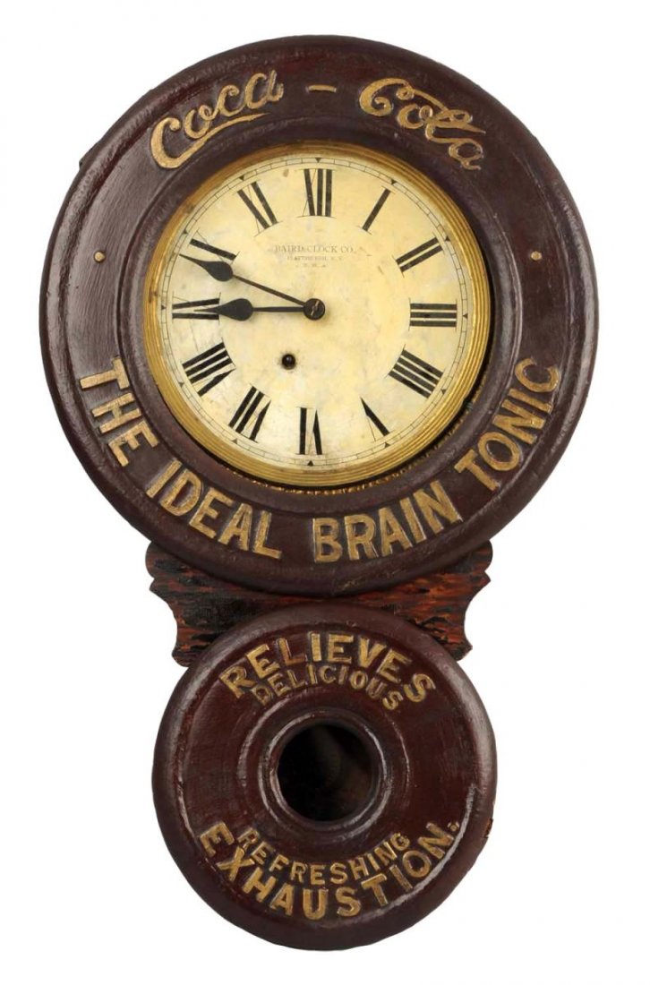 Early Coca - Cola Baird Clock. (1 of 1)