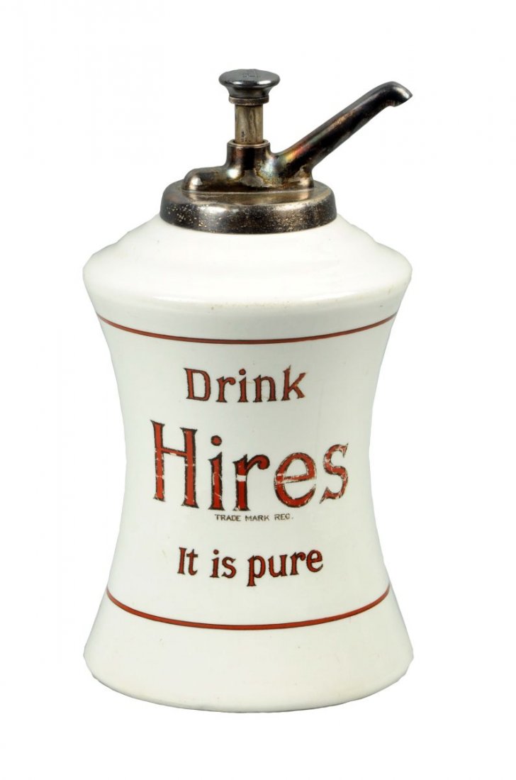 Hires Root Beer Soda Fountain Syrup Dispenser. (1 of 3)