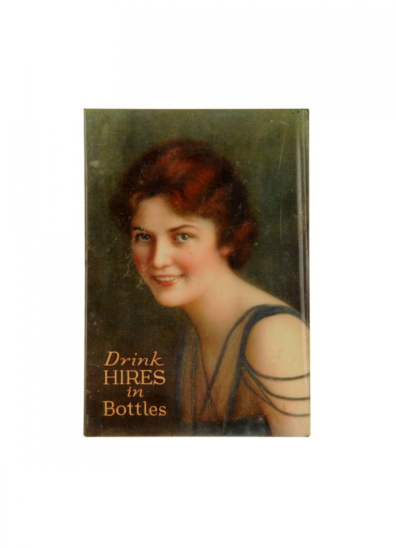 Hires Root Beer Tin Advertising Sign. (1 of 1)