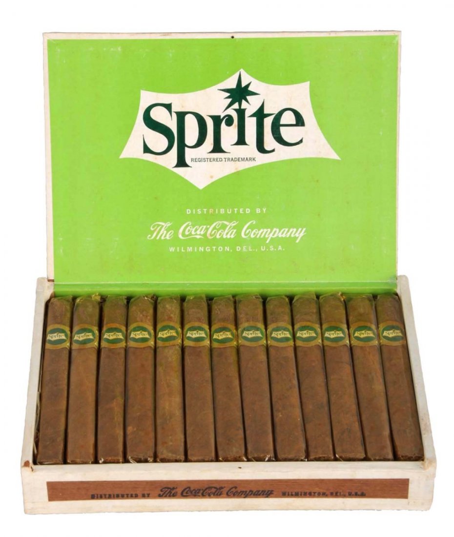 Full Box of Sprite Cigars. (1 of 3)