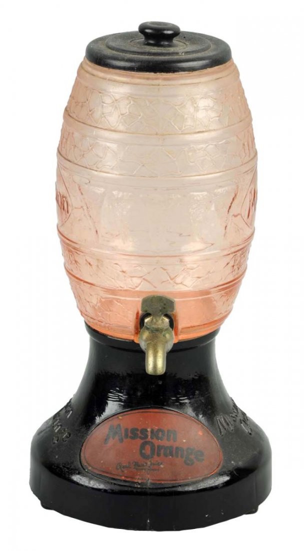 Mission Orange Syrup Dispenser. (1 of 2)
