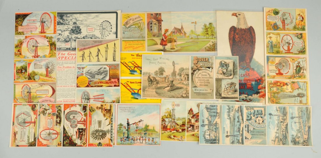 Lot of 11: Early Windmill Brochures. (1 of 1)