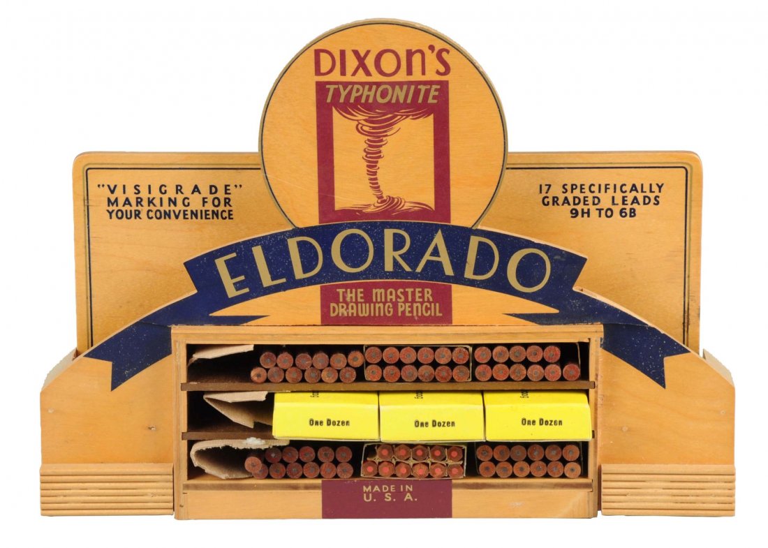 Dixon's El Dorado Pencil Counter Display. (1 of 2)