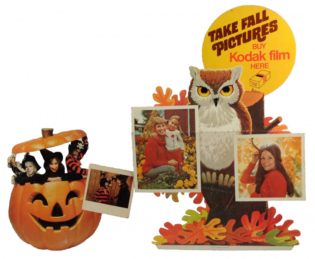 Lot Of 3: Kodak Film Counter Display. (1 of 2)