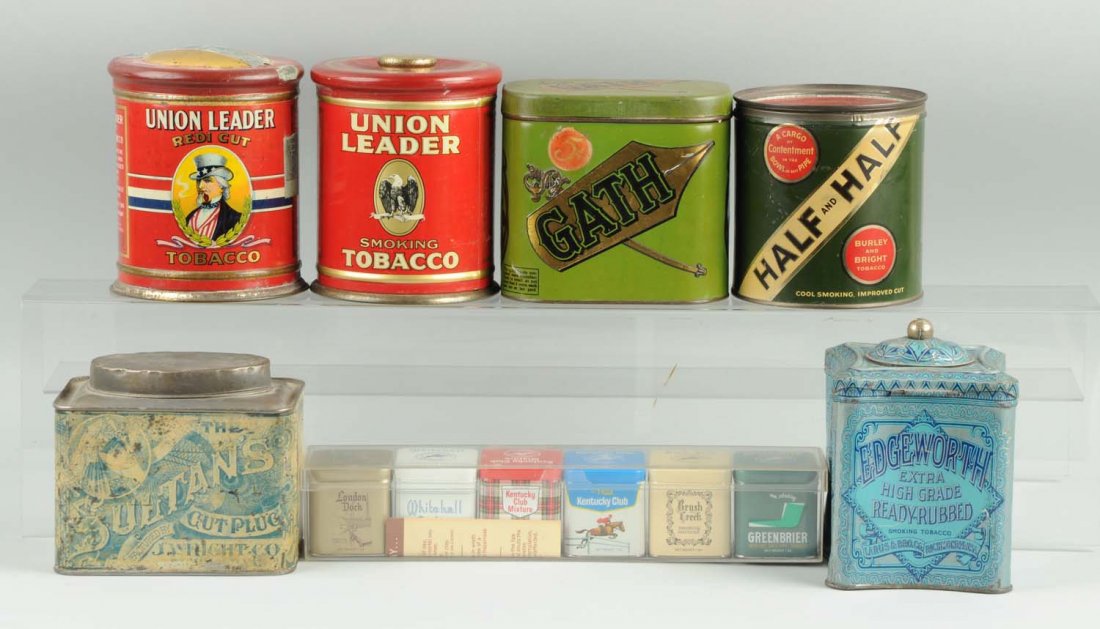 Lot Of 7: Tobacco Tins. (1 of 1)