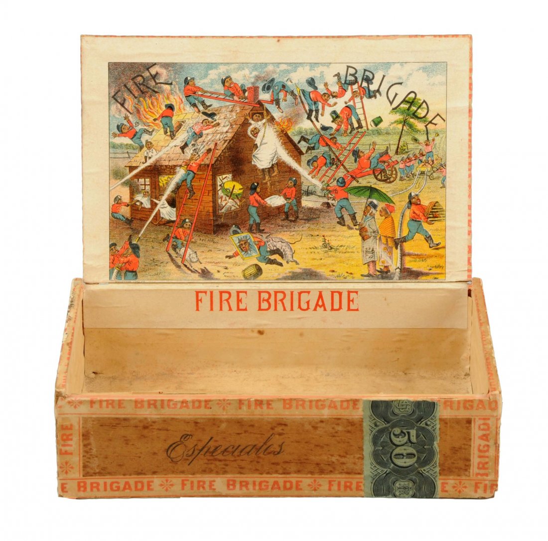 Fire Brigade Cigar Box. (1 of 2)