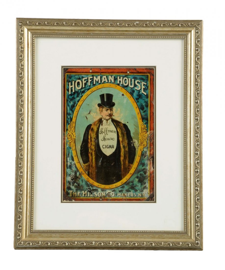 Hoffman House Cigar Tin Sign. (1 of 1)