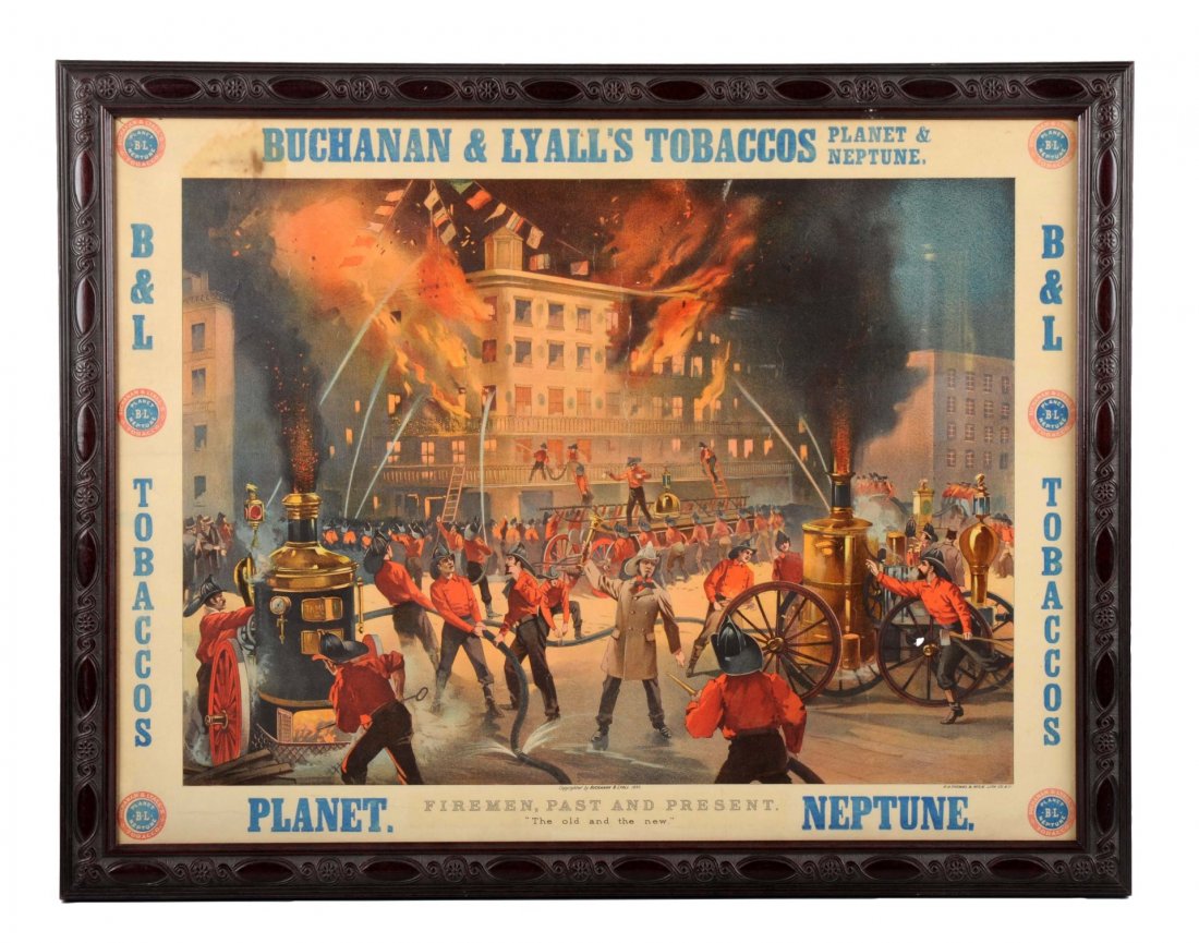 Buchanan & Lyall's Tobacco Paper Sign. (1 of 1)