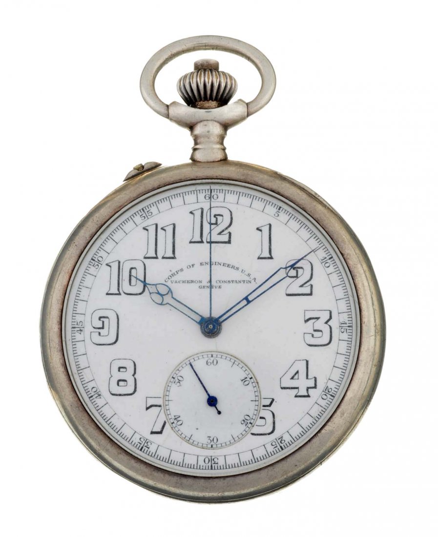 Vacheron& Constantin Silver Pocket Watch. (1 of 6)