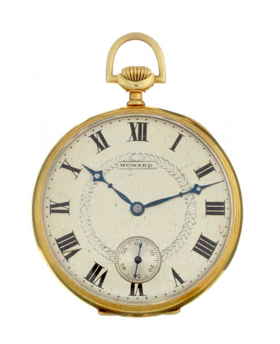 E. Howard Of Boston Gold Pocket Watch. (1 of 8)