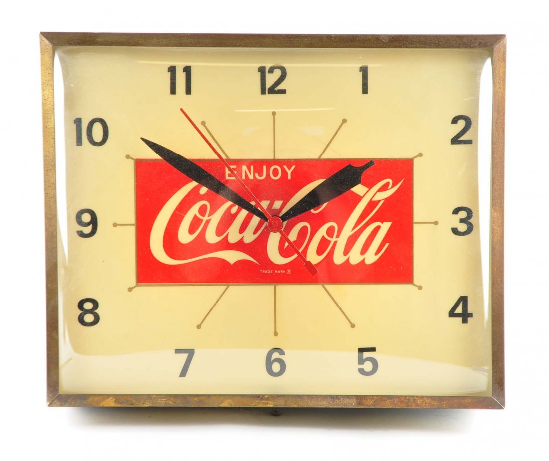 Coca-Cola Clock. (1 of 2)
