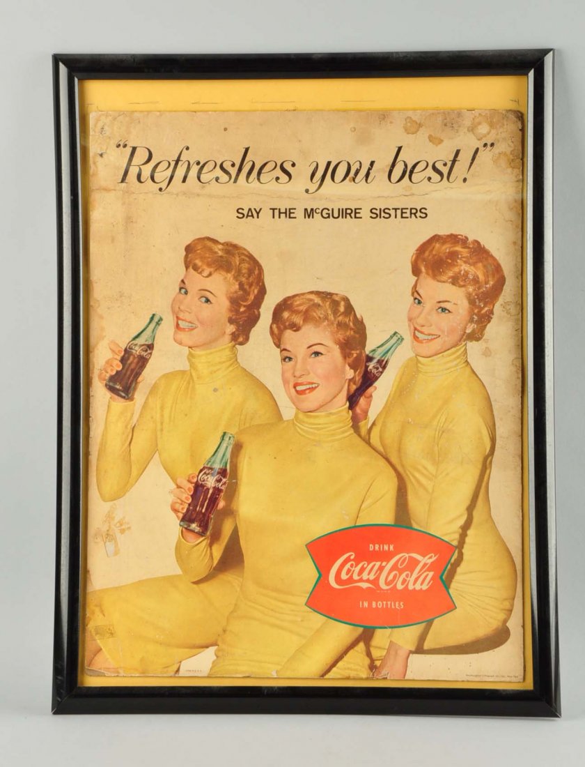 “Refreshes you best!” Coca-Cola Sign. (1 of 1)