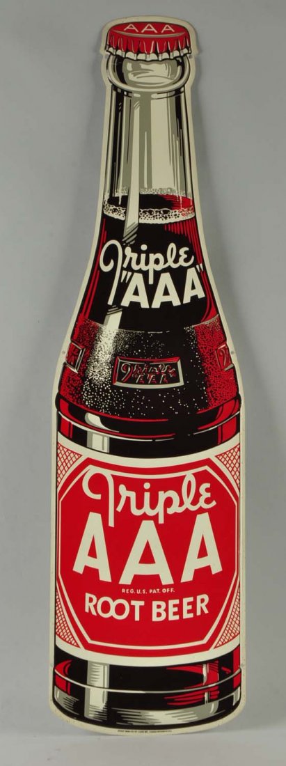 Triple AAA Root Beer Sign. (1 of 1)