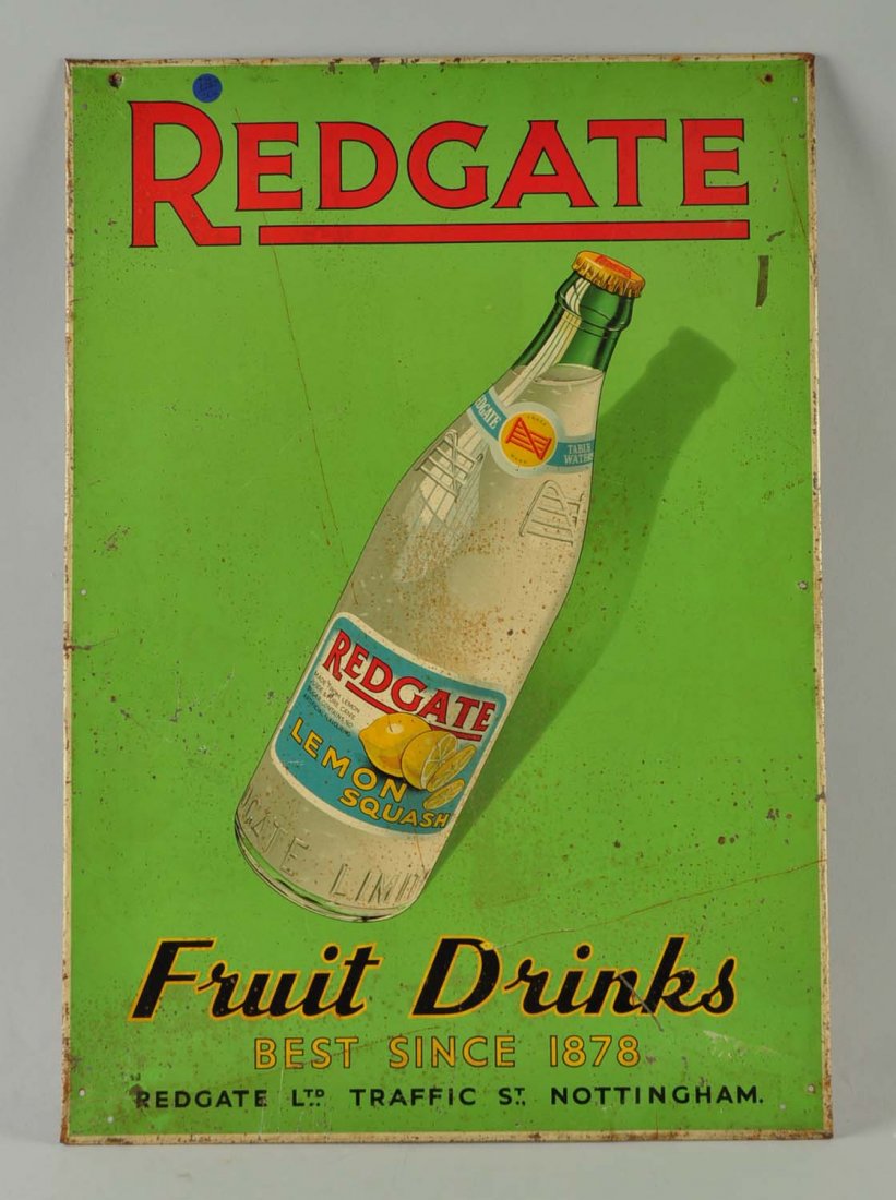 Redgate Fruit Drinks Sign. (1 of 1)