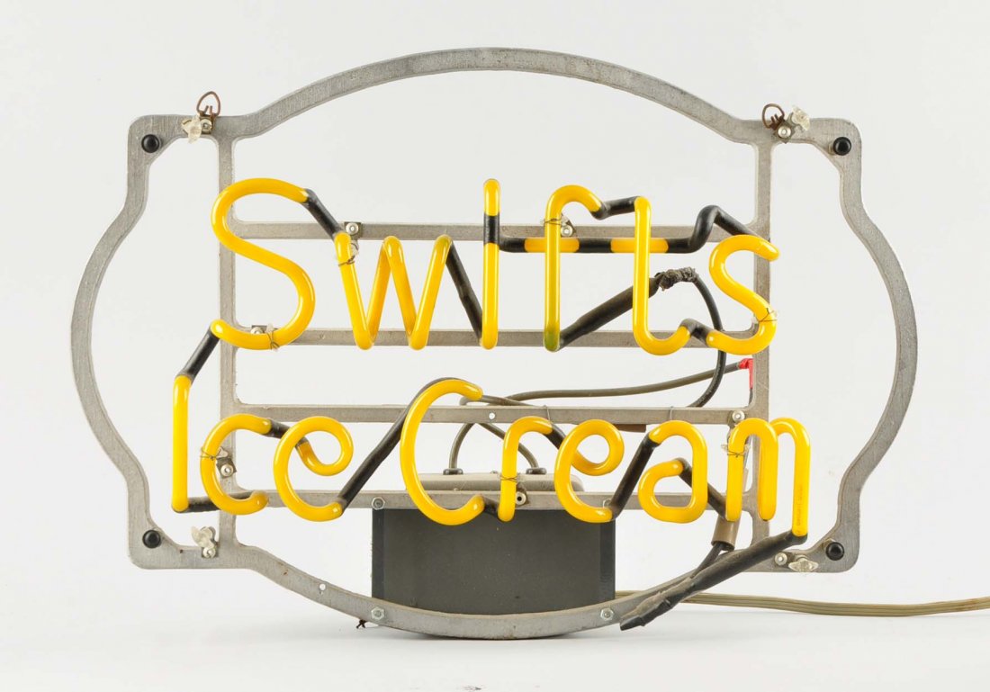 Neon Swifts Ice Cream Sign. (1 of 4)