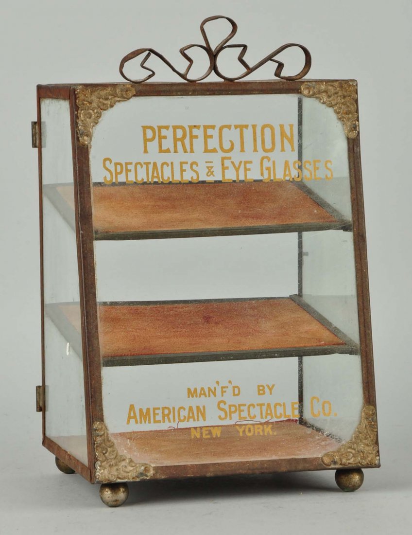 Advertising Eye Glasses Glass Display. (1 of 1)