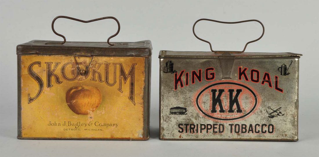 Lot Of 2: Skookum & King Koal Tobacco Tins. (1 of 1)