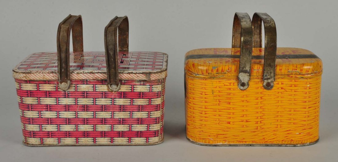 Lot of 2: Columbia & J. G. Dill Tobacco Tins. (1 of 2)