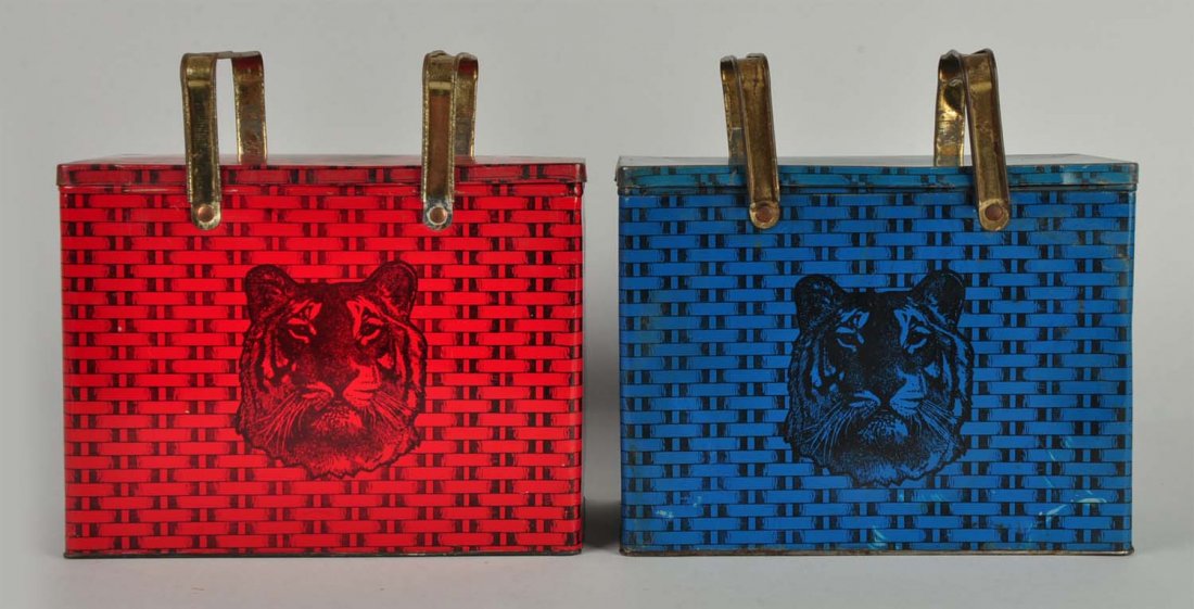 Lot Of 2: Tiger Tobacco Tins. (1 of 1)