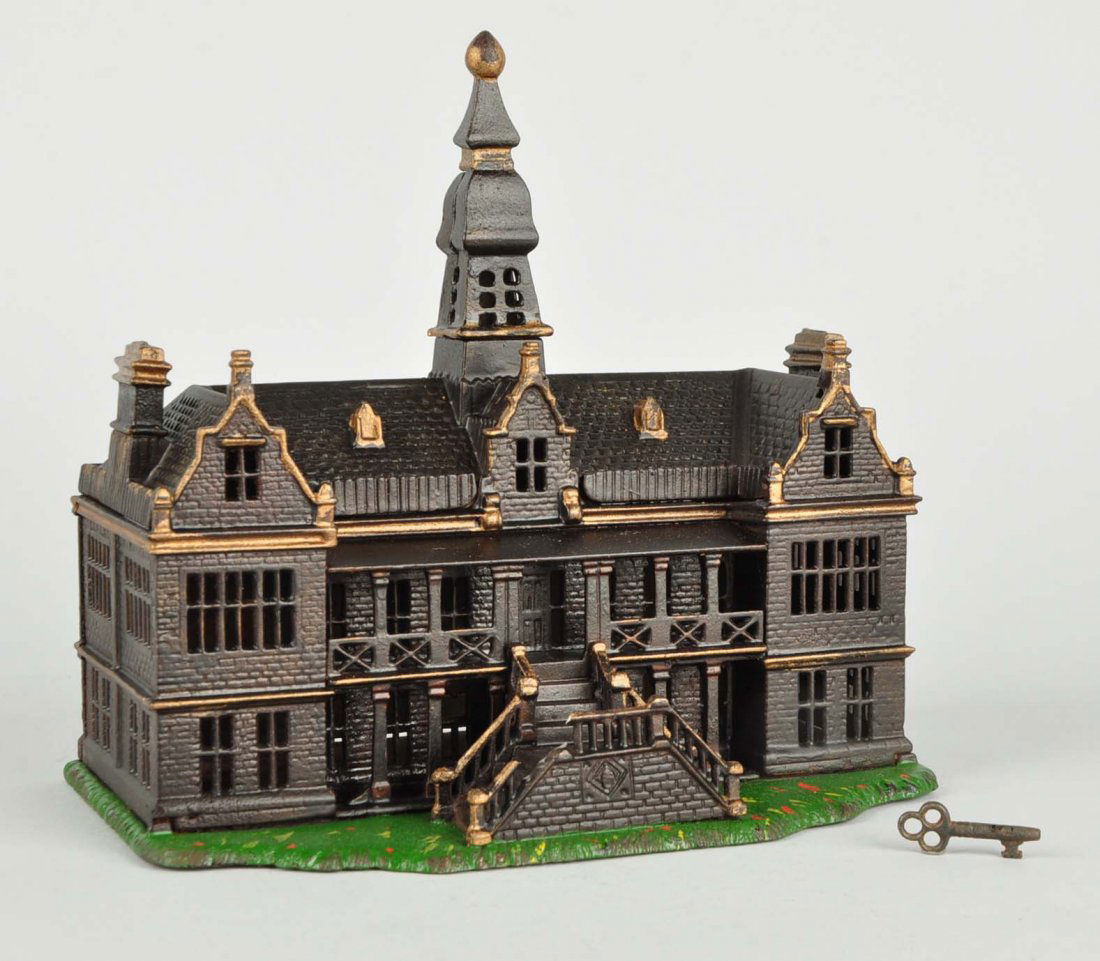 Independence Hall Cast Iron Still Bank. (1 of 3)