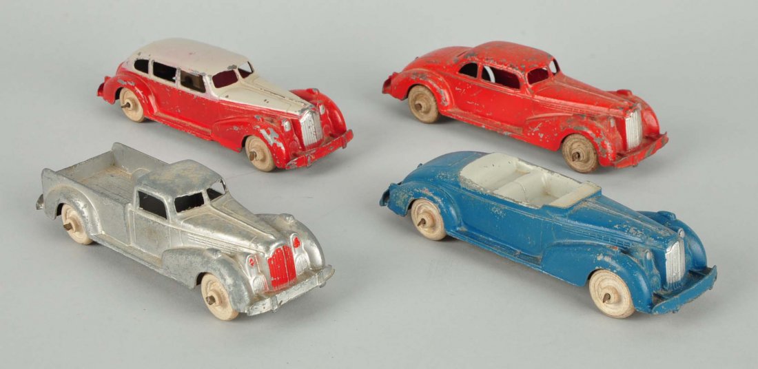 Lot Of 4: Hubley Kiddie Car Toys. (1 of 1)