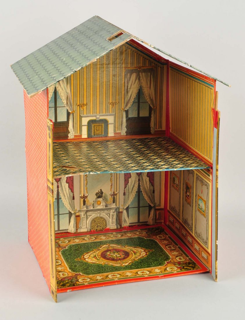 Cardboard Dollhouse. (1 of 2)