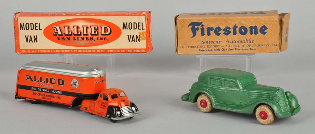 Lot Of 2: Vintage Toy Vehicles. (1 of 3)