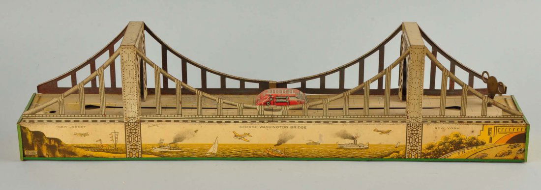 George Washington Tin Litho Bridge. (1 of 3)