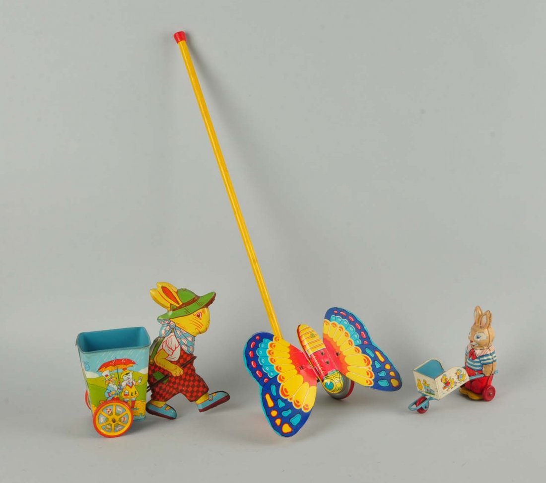 Lot Of 3: Chein Tin Litho Toys. (1 of 2)