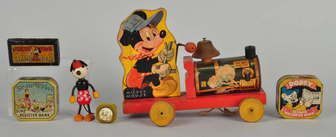 Lot Of Disney Mickey Mouse & Others Toys. (1 of 1)