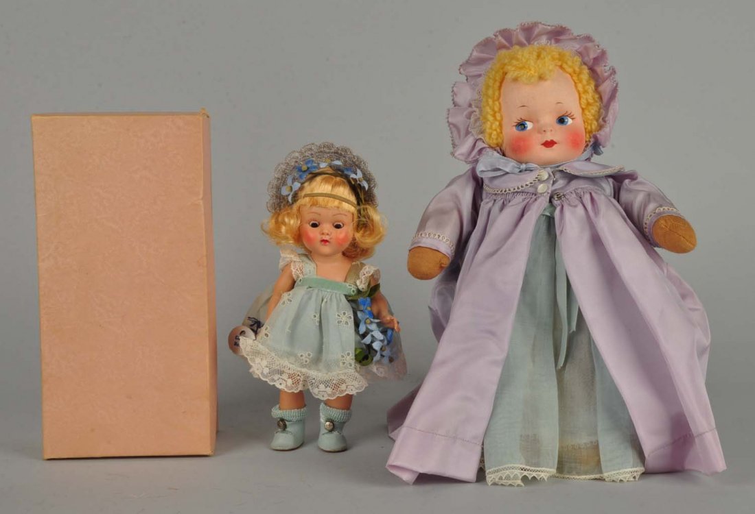 Lot Of 2: Vintage Dolls. (1 of 3)