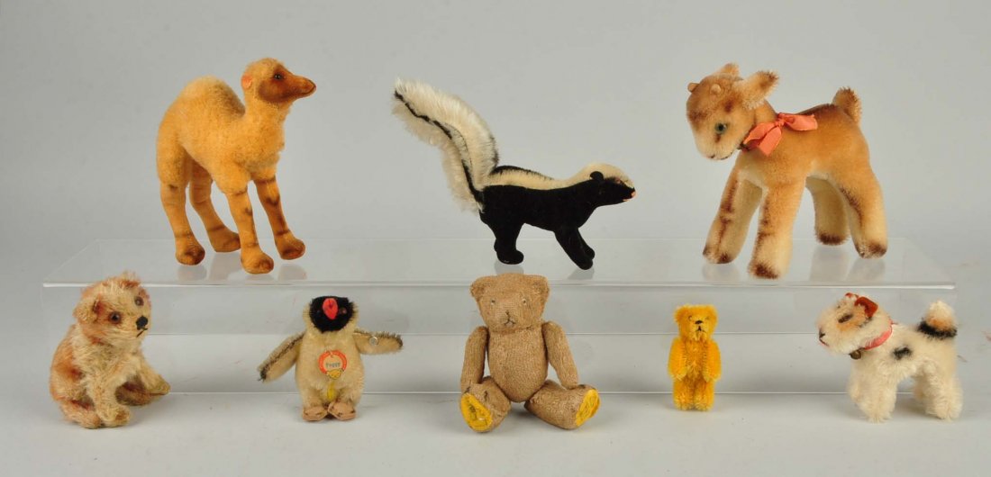 Lot Of 8: Assorted Vintage Animals. (1 of 1)